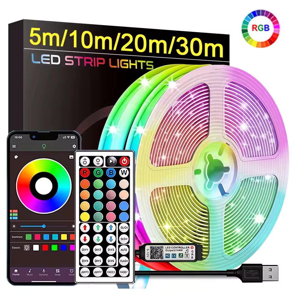 Galaxy RGB LED Strip Lights packaging